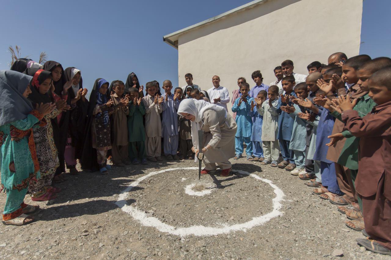 Building two schools in deprived areas of Sistan and Baluchistan by Mehrafarin charity