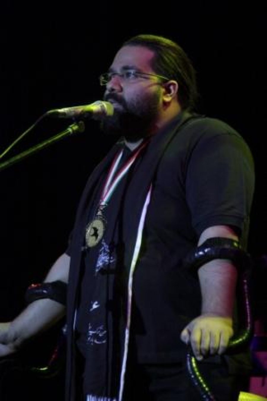 Reza Sadeghi, ambassador of Mehrafarin in music field 