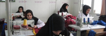 راه اندازی کارگاه خیاطی در جنوب تهران به قصد کارآفرینی و درآمد زایی برای مددجویان