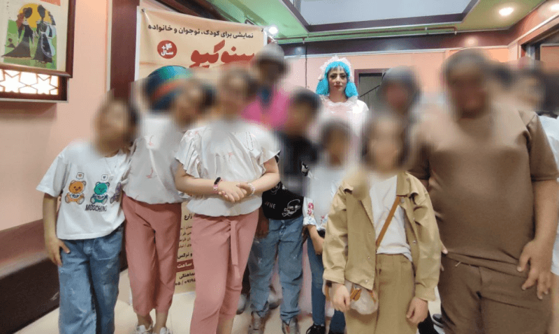 جادوی تئاتر برای کودکان مهرآفرین در تالار هنر